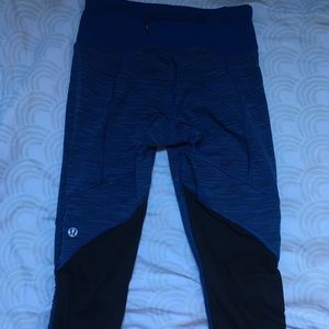 Lululemon cropped leggings